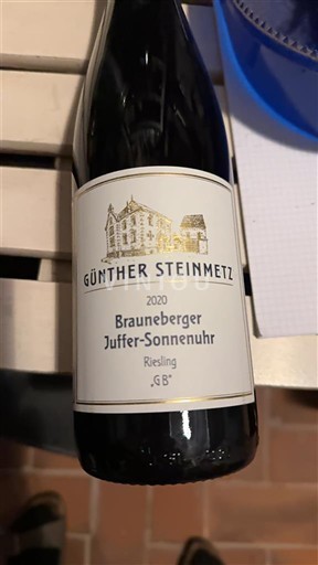 Mosela Nespecificat Günther Steinmetz Brauneberger Juffer-Sonnenuhr Riesling GB 2020