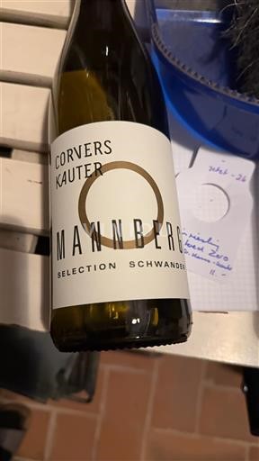 Rheingau Corvers Kauter Mannberg Sélection Schwander 2024