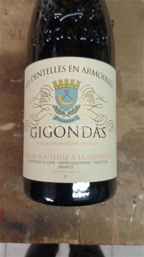 Rhônedalen Gigondas Les Dentelles en Armoiries 2022