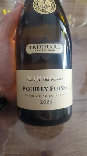 Burgundia Pouilly-fuissé Domaine Pierres 2023