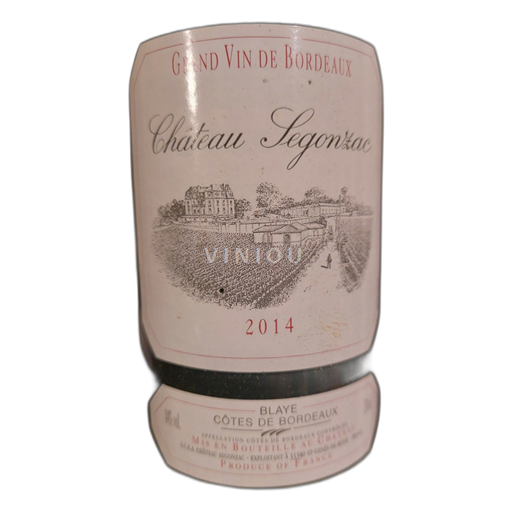Bordeaux Blaye-Côtes-de-Bordeaux Château Segonzac 2014