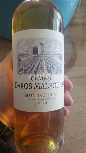 Sud-Vest Monbazillac Château Daros Malfourat 2015