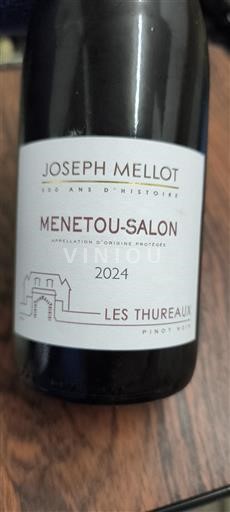 Valea Loarei Menetou-Salon Joseph Mellot Les Thureaux 2024