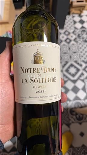 Bordeaux Graves Notre Dame de la Solitude 2023