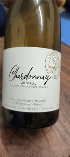 Vinuri Blanc sec Raymond Morin 2024 Franța Valea Loarei IGP