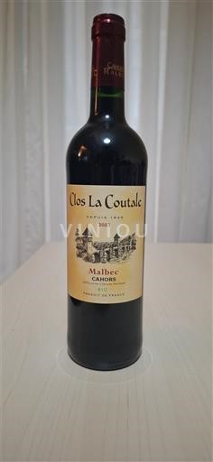 Vinuri Rouge sec Cahors, Clos La Coutale Clos La Coutale 2023 Franța Sud-Vest Cahors AOC