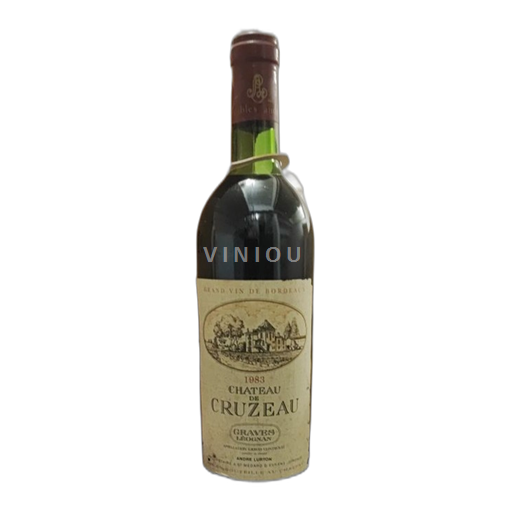 Bordeaux Pessac-Léognan Château Cruzeau 1983
