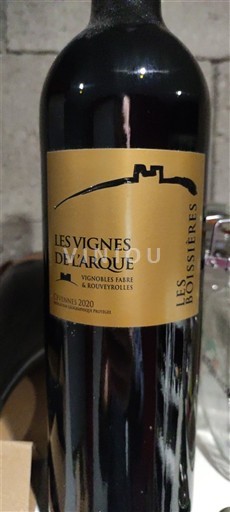 Vinuri Rouge sec Les Boissières Les Vignes de l'Arque 2020 Franța Languedoc și Roussillon Cévennes IGP