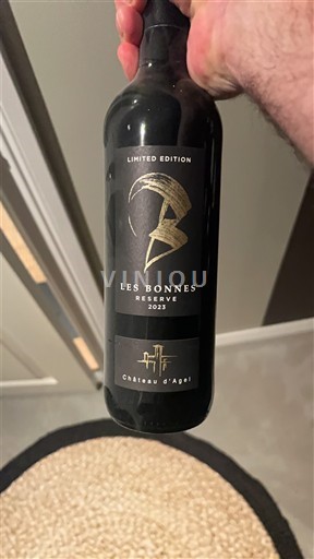 Languedoc Minervois Château Agel Les Bonnes Réserve 2023