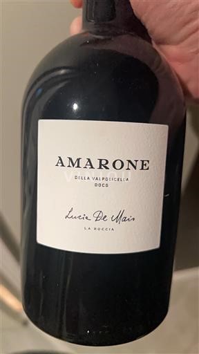 Vinuri Rouge sec La Roccia Lucia De Masi 2022 Italia Venetia Amarone della Valpolicella DOCG