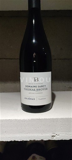 Vinuri Rouge sec Tradition Domaine Sancy Thomas Broyer 2023 Franța Beaujolais Juliénas AOC