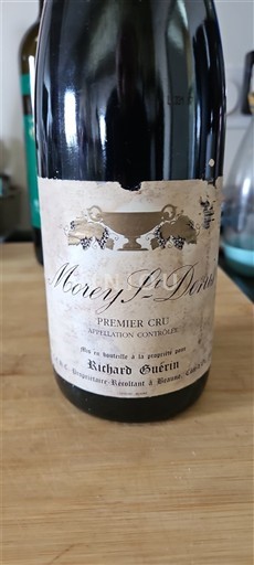 Burgundia Morey-saint-denis Premier Cru Richard Guérin 2005