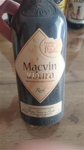Vinuri Rouge sec Fruitière Vinicole de Pupillin 2023 Franța Jura Macvin din Jura AOC