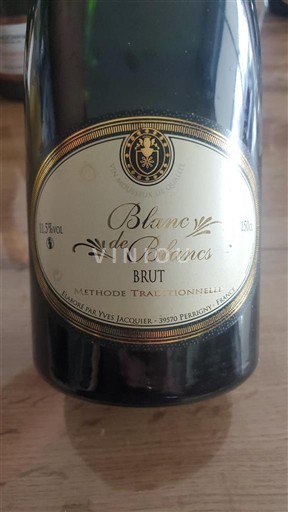 Loiren laakso Crémant de Loire Yves Jacquier Blanc de Blancs 2023