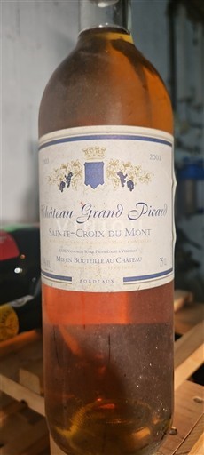 Bordeaux Sainte-Croix-Du-Mont Château Grand Picard 2003