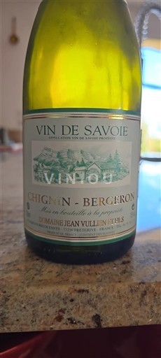 Savoia și Bugey Chignin-Bergeron Domaine Jean Vullien & Fils 2011