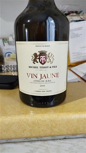 Jura Côtes-du-Jura Michel Tissot & Fils Vin Jaune 2018