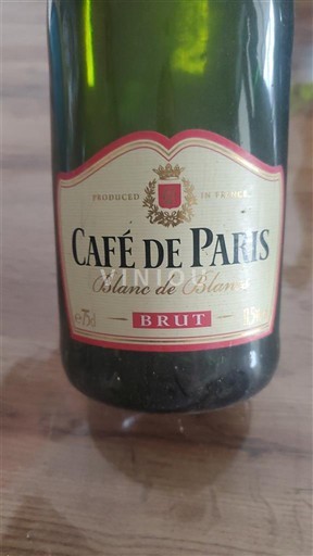 Vinuri spumante Blanc brut Blanc de Blancs Café de Paris 2019 Franța Bordeaux AOC