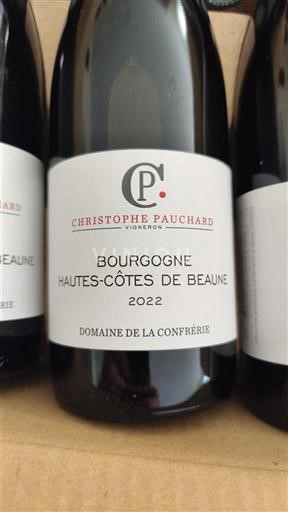 Vinuri Rouge sec Domaine La Confrérie 2022 Franța Burgundia Nespecificat AOC