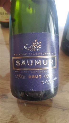 Ігристі вина Blanc brut R. de Montselas 2018 Франція Луарська долина Сомюр AOC