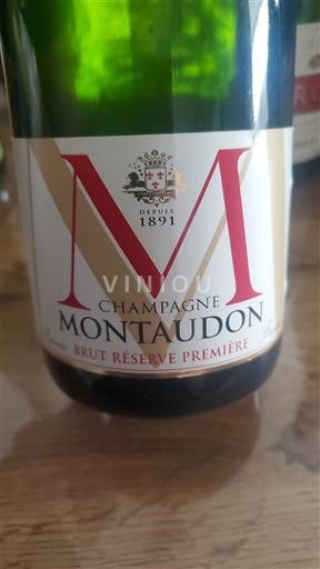 Champagne Șampanie Montaudon Brut Réserve Première 2023