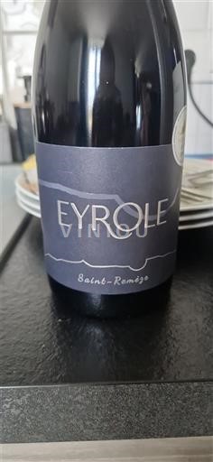 Rượu vang Rouge sec Saint-Remèze Eyrole 2022 Pháp Thung lũng Rhône Côtes-du-vivarais AOC