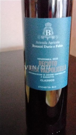 Venetia Recioto della Valpolicella Azienda Agricola Bonazzi Dario e Fabio 2022