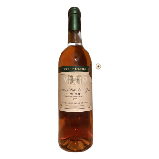 Bordeaux Loupiac Château Petit Clos Jean Prestige 2005