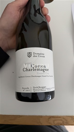 Vinuri Blanc sec Domaine Croix 2023 Franța Burgundia Corton-Charlemagne AOC Grand Cru
