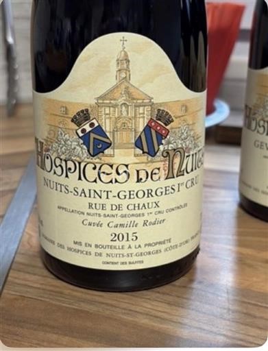 Burgundia Nuits-Saint-Georges Premier Cru Hospices de Nuits Camille Rodier 2015