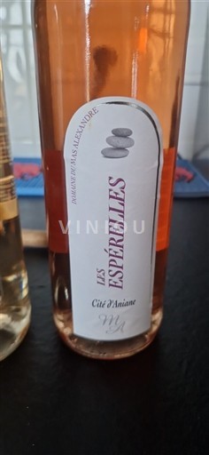 Vinuri Rosé sec Les Espérelles Domaine La Salle Blanche Non millésimé Franța Provence Dealurile Aix-en-Provence AOC