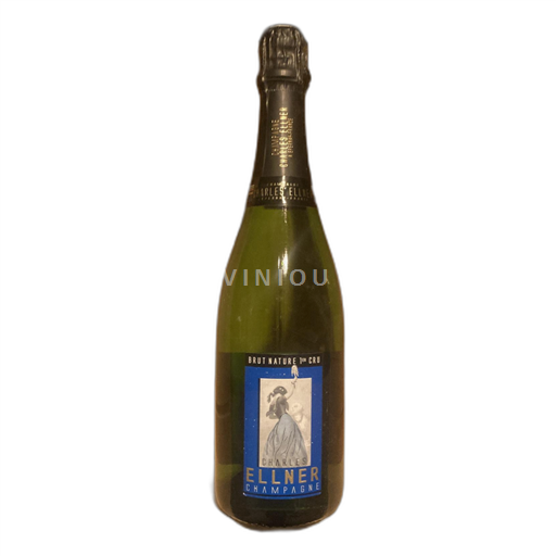 Vin Effervescent Blanc brut-nature Brut Nature 1er Cru Charles Ellner 2018 France Champagne AOC