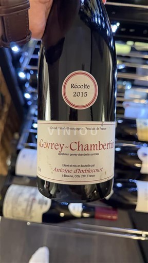 Borgogna Gevrey-Chambertin Antoine d'Ambricourt 2015