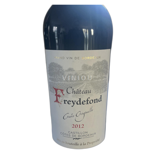 Bordeaux Castillon Côtes de Bordeaux Château Freydefond Originelle 2012
