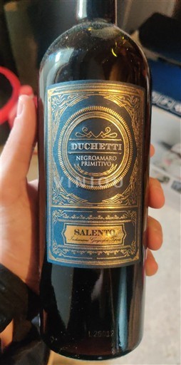 Puglia Salento Duchetti Negroamaro Primitivo 2024