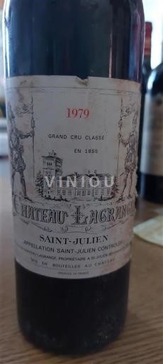 Bordeaux Saint-Julien Grand Cru Château Lagrange 1979
