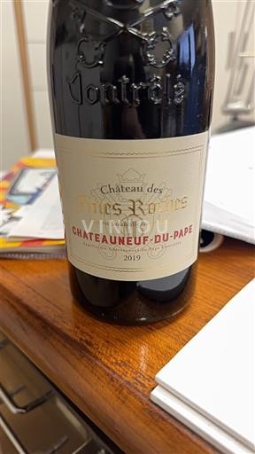 Valea Ronului Châteauneuf-du-Pape Château Fines Roches 2019