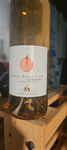 Provence, valea inferioară a Ronului, Corsica Medierraneană Marrenon Les Grains Rosé de Merlot 2022