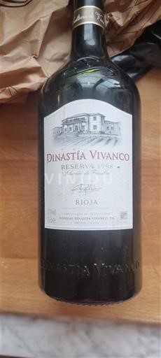 La Rioja Rioja Dinastía Vivanco Reserva 1998