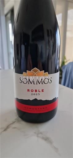 Aragon Somontano Sommos Roble 2025