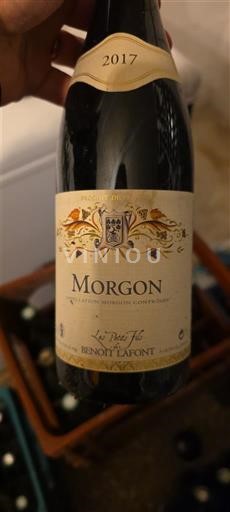 Божоле Моргон Benoît Lafont Les petits fils 2017