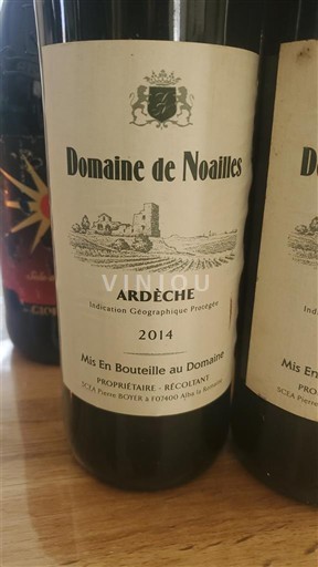 Alpi și Țara Rodanezilor Ardèche Domaine Noailles 2014