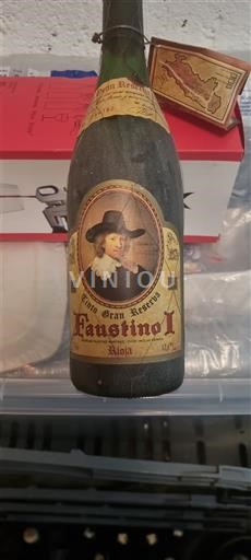La Rioja Rioja Faustino I Gran Reserva 1970