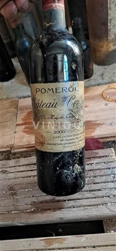 Bordeaux Pomerol Château Certan de May 2000