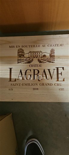 Bordeaux Saint-Émilion Grand Cru Grand Cru Château Lagrave 2018