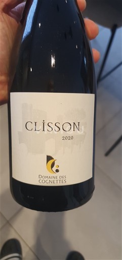 Vinuri Blanc sec Domaine Cognettes 2020 Franța Valea Loarei Nespecificat AOC