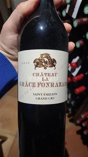 Bordeaux Saint-Émilion Grand Cru Château La Grâce Fonrazade 2016