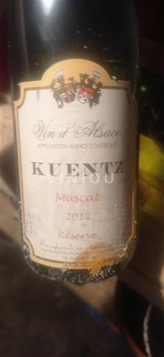 Alsacia Kuentz Réserve 2012