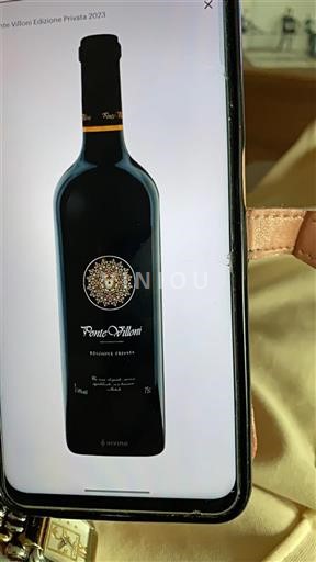 Vinuri Rouge sec Edizione Privata Ponte Villoni 2023 Italia Puglia Salento IGT