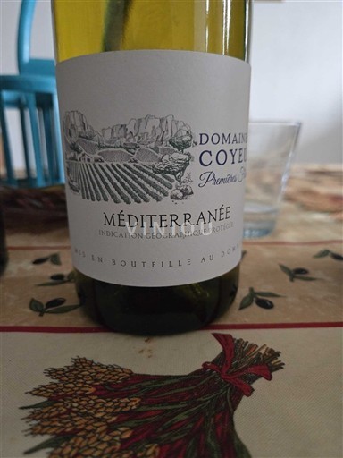 Vinuri Blanc sec Premières fleurs Domaine Coyeux Non millésimé Franța Provence, valea inferioară a Ronului, Corsica Medierraneană IGP